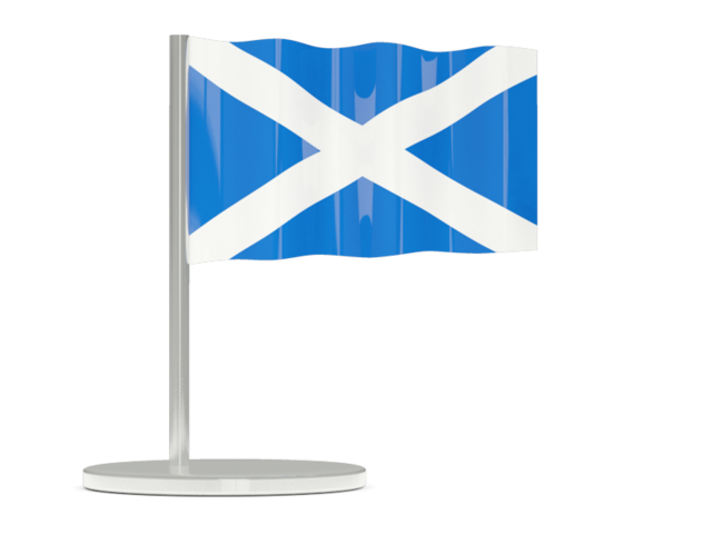 Flag pin. Download flag icon of Scotland at PNG format