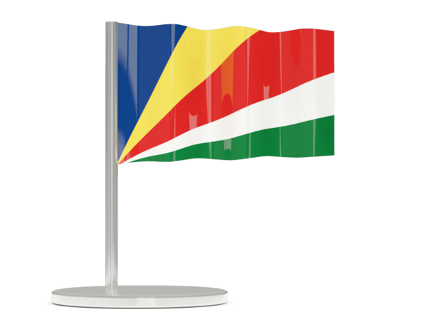 Flag pin. Download flag icon of Seychelles at PNG format