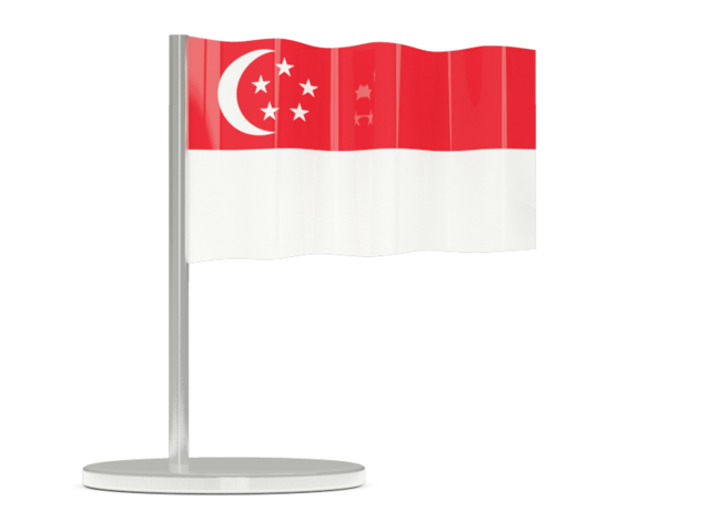 Flag pin. Download flag icon of Singapore at PNG format