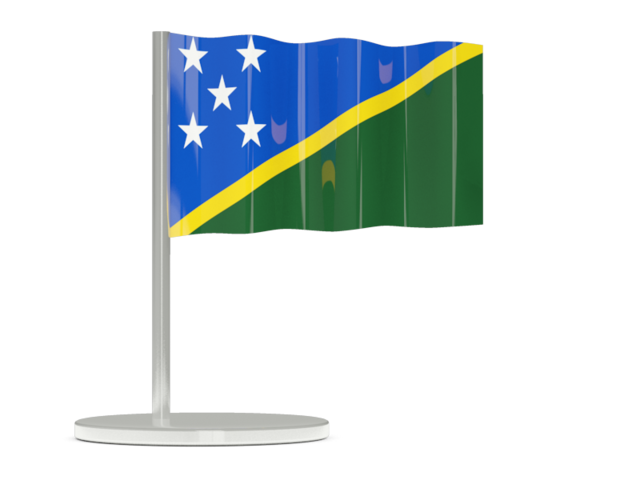Flag pin. Download flag icon of Solomon Islands at PNG format