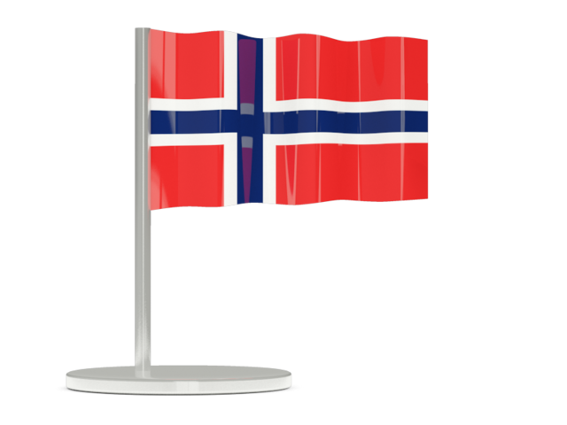 Flag pin. Download flag icon of Svalbard and Jan Mayen at PNG format