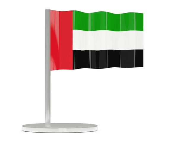 Флажок-булавка. Скачать флаг. Объединённые Арабские Эмираты