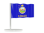 Flag of state of Kansas. Flag pin. Download icon