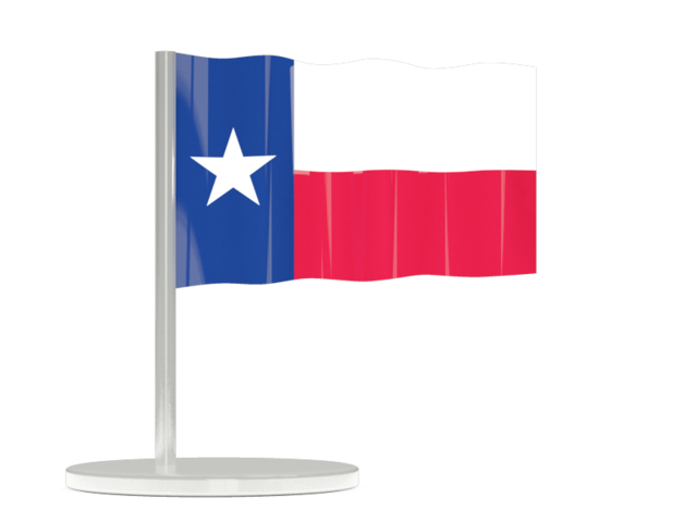 Flag pin. Download flag icon of Texas