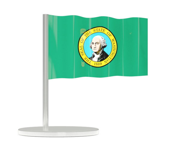 Flag pin. Download flag icon of Washington