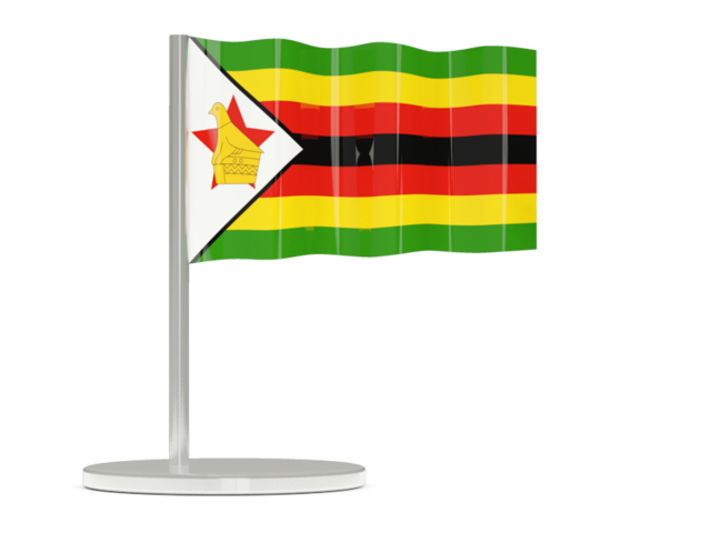 Flag pin. Download flag icon of Zimbabwe at PNG format