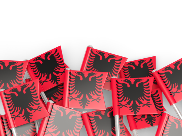 Flag pin backround. Download flag icon of Albania at PNG format