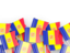 Andorra. Flag pin backround. Download icon.