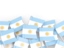 Argentina. Flag pin backround. Download icon.