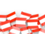 Austria. Flag pin backround. Download icon.