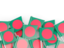 Bangladesh. Flag pin backround. Download icon.