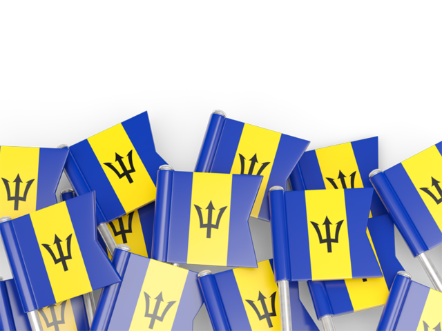 Flag pin backround. Download flag icon of Barbados at PNG format