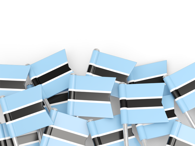 Flag pin backround. Download flag icon of Botswana at PNG format