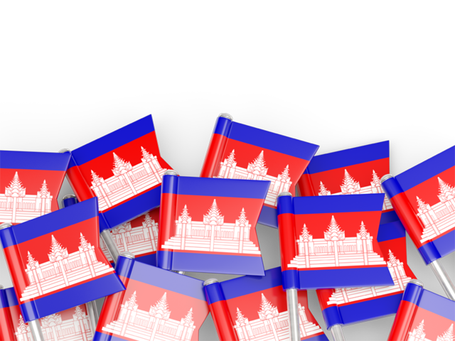 Flag pin backround. Download flag icon of Cambodia at PNG format