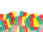 Cameroon. Flag pin backround. Download icon.