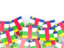 Central African Republic. Flag pin backround. Download icon.