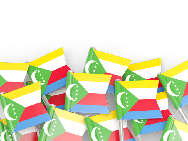 Flag pin backround. Download flag icon of Comoros at PNG format