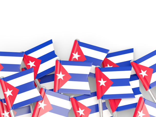 Фон из флагов. Скачать флаг. Куба