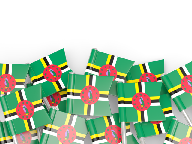 Flag pin backround. Download flag icon of Dominica at PNG format