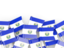 Сальвадор. Фон из флагов. Скачать иконку.