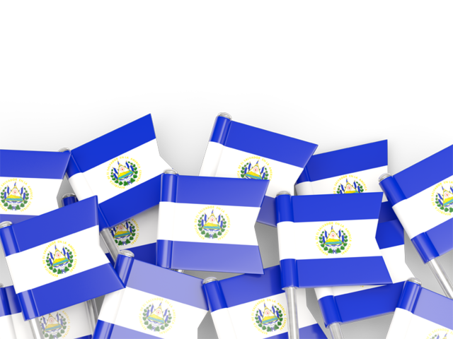 Flag pin backround. Download flag icon of El Salvador at PNG format