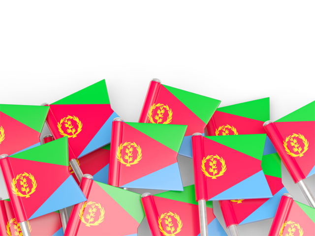 Фон из флагов. Скачать флаг. Эритрея
