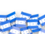 Honduras. Flag pin backround. Download icon.