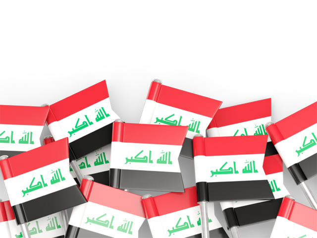 Фон из флагов. Скачать флаг. Республика Ирак