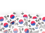 South Korea. Flag pin backround. Download icon.