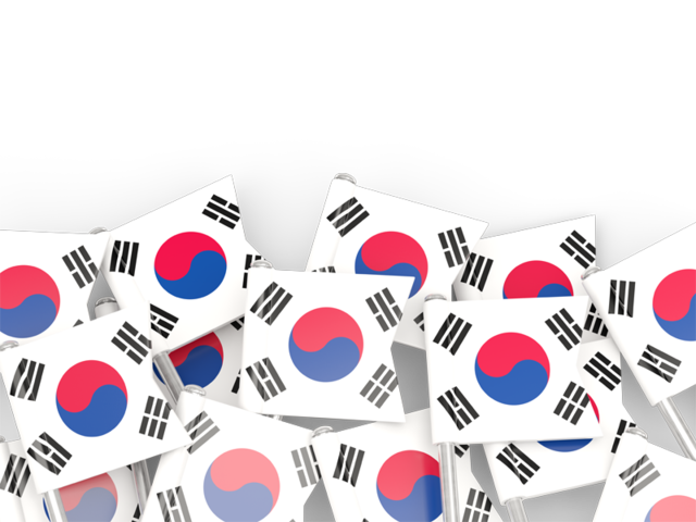 Flag pin backround. Download flag icon of South Korea at PNG format