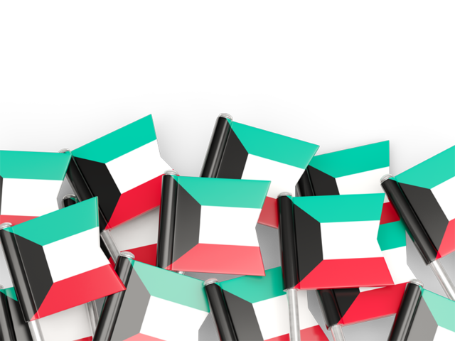 Flag pin backround. Download flag icon of Kuwait at PNG format