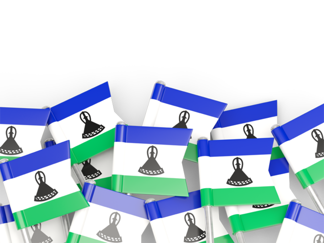 Flag pin backround. Download flag icon of Lesotho at PNG format