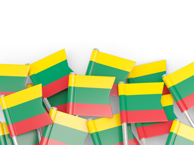 Flag pin backround. Download flag icon of Lithuania at PNG format