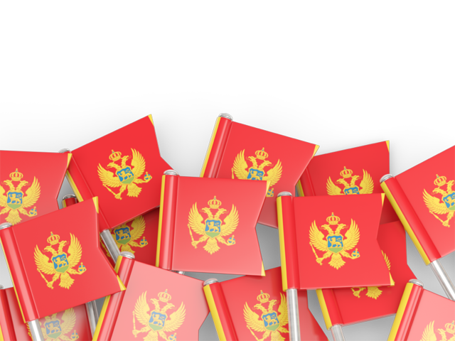 Flag pin backround. Download flag icon of Montenegro at PNG format
