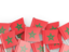 Morocco. Flag pin backround. Download icon.