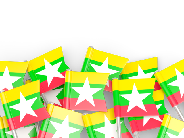 Flag pin backround. Download flag icon of Myanmar at PNG format