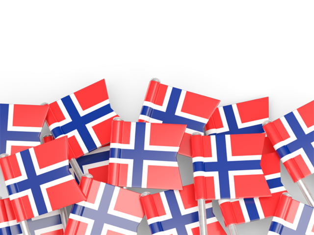 Фон из флагов. Скачать флаг. Норвегия