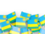 Rwanda. Flag pin backround. Download icon.