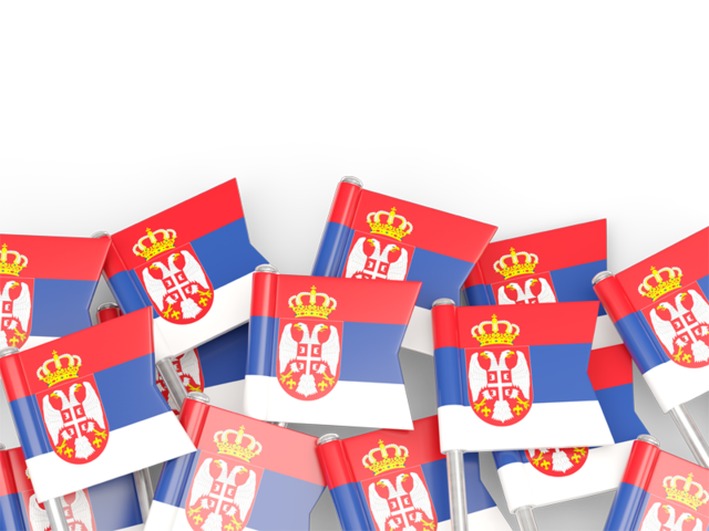 Flag pin backround. Download flag icon of Serbia at PNG format