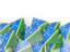 Solomon Islands. Flag pin backround. Download icon.