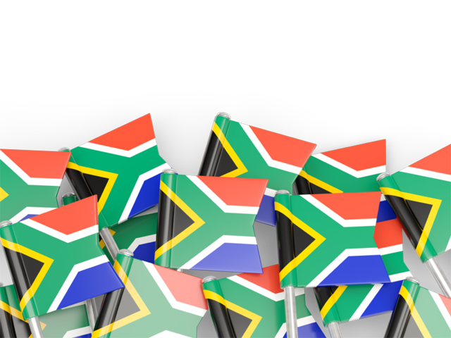 Фон из флагов. Скачать флаг. ЮАР