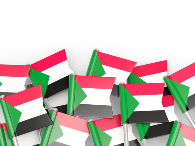 Фон из флагов. Скачать флаг. Судан