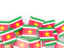 Suriname. Flag pin backround. Download icon.