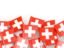 Switzerland. Flag pin backround. Download icon.
