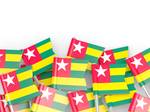 Flag pin backround. Download flag icon of Togo at PNG format