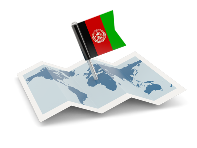 Flag pin with map. Download flag icon of Afghanistan at PNG format