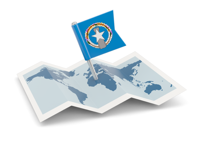 Flag pin with map. Download flag icon of Northern Mariana Islands at PNG format