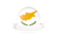 Cyprus. Flag with empty ribbon. Download icon.