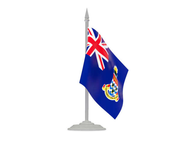 Flag with flagpole. Download flag icon of Cayman Islands at PNG format