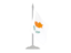 Cyprus. Flag with flagpole. Download icon.